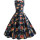 O-Neck Sleeveless A-Line Flower Lovely Vintage Dress